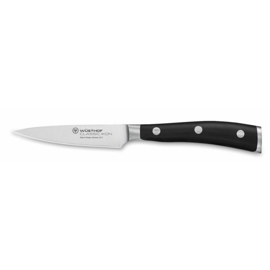 Wüsthof - Conjunto de facas de cozinha num suporte CLASSIC IKON 7 unid. cinza/preto