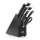 Wüsthof - Conjunto de facas de cozinha num suporte CLASSIC IKON 8 unid. cinza/preto