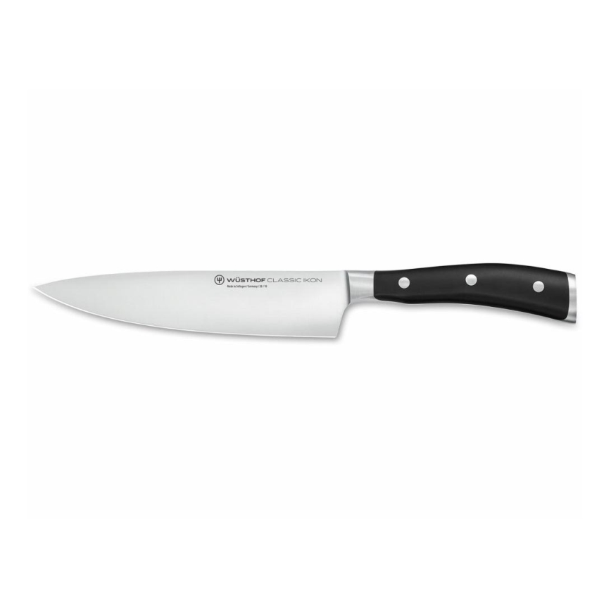 Wüsthof - Faca de chefe CLASSIC IKON 18 cm preto