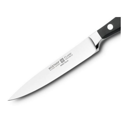 Wüsthof - Faca de cortar de cozinha CLASSIC 12 cm preto