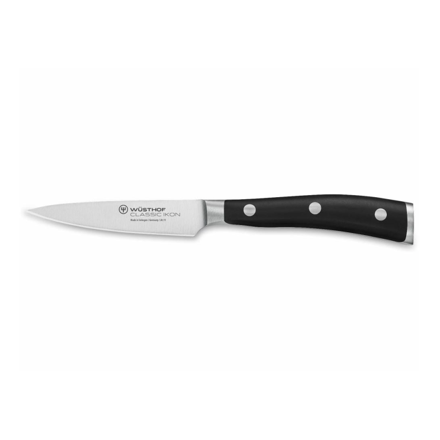 Wüsthof - Faca de cortar de cozinha CLASSIC IKON 9 cm preto
