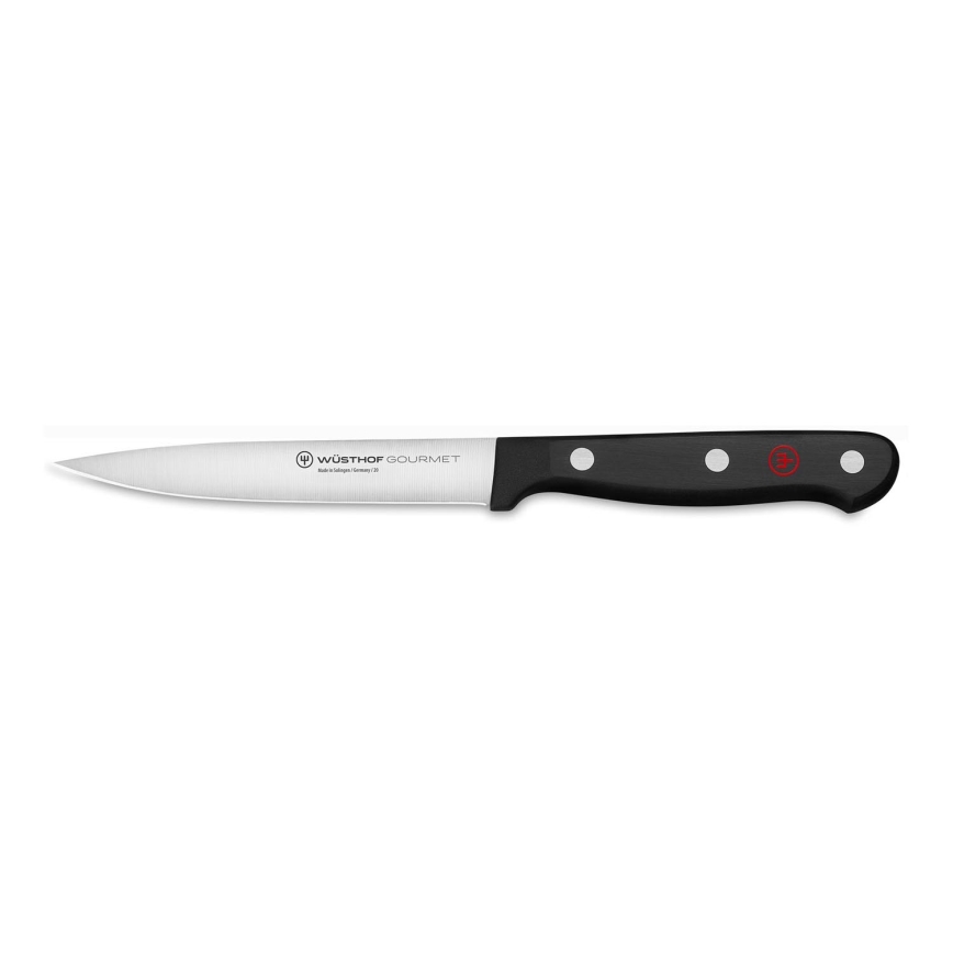 Wüsthof - Faca de cortar de cozinha GOURMET 12 cm preto