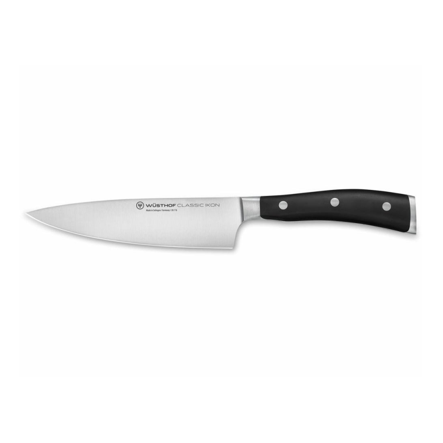 Wüsthof - Faca de cozinha CLASSIC IKON 16 cm preto