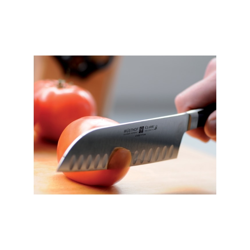 Wüsthof - Faca de cozinha japonesa CLASSIC 17 cm preto