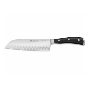 Wüsthof - Faca de cozinha japonesa CLASSIC IKON 17 cm preto