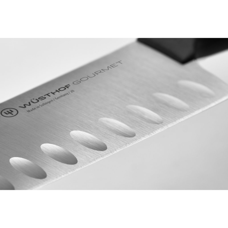 Wüsthof - Faca de cozinha japonesa GOURMET 17 cm preto