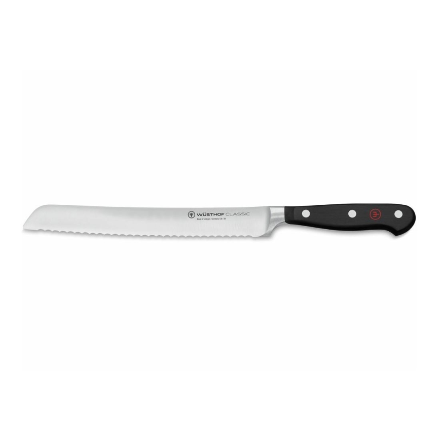 Wüsthof - Faca de cozinha para cortar pão CLASSIC 20 cm preto