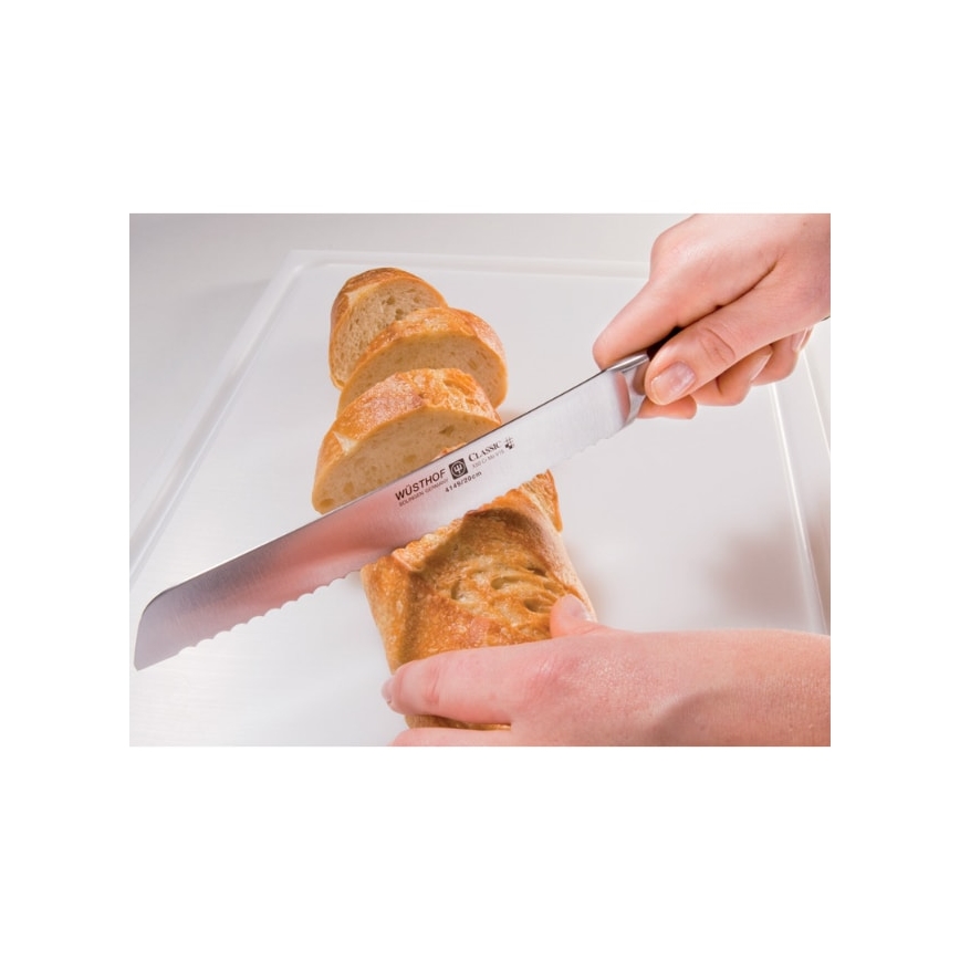 Wüsthof - Faca de cozinha para cortar pão CLASSIC 20 cm preto