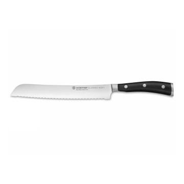 Wüsthof - Faca de cozinha para cortar pão CLASSIC IKON 20 cm preto