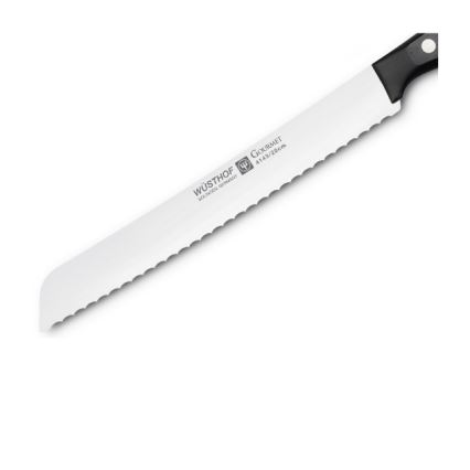Wüsthof - Faca de cozinha para cortar pão GOURMET 20 cm preto