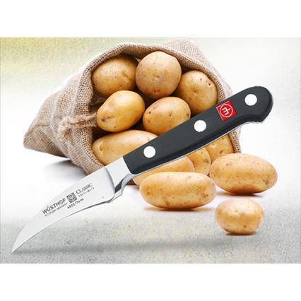 Wüsthof - Faca de cozinha para descascar CLASSIC 7 cm preto