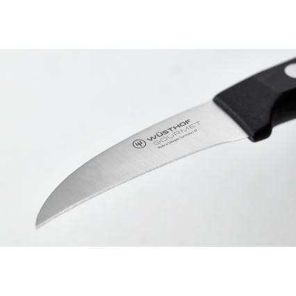 Wüsthof - Faca de cozinha para descascar GOURMET 6 cm preto