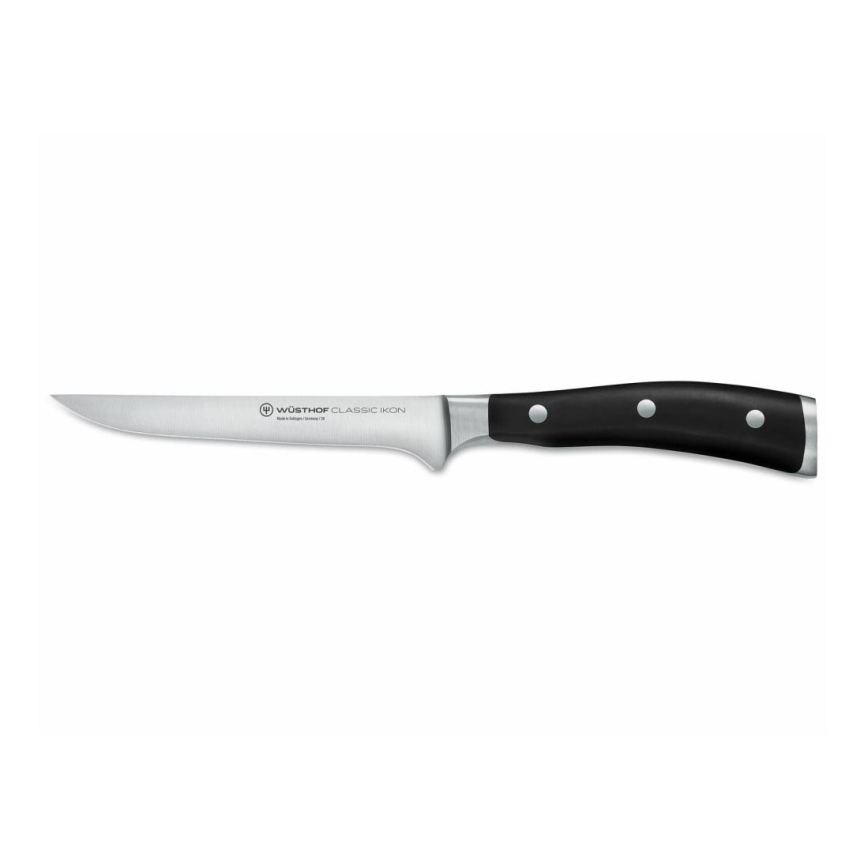 Wüsthof - Faca de cozinha para desossar CLASSIC IKON 14 cm preto
