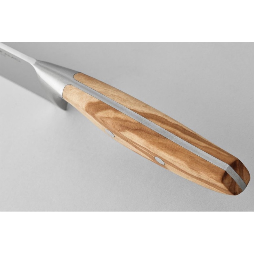 Wüsthof - Faca de cozinha para legumes AMICI 9 cm madeira de oliveira