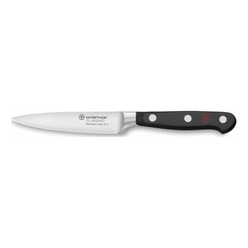 Wüsthof - Faca de cozinha para legumes CLASSIC 10 cm preto