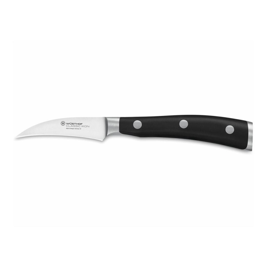 Wüsthof - Faca de cozinha para legumes CLASSIC IKON 7 cm preto