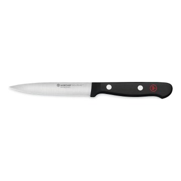 Wüsthof - Faca de cozinha para legumes GOURMET 10 cm preto