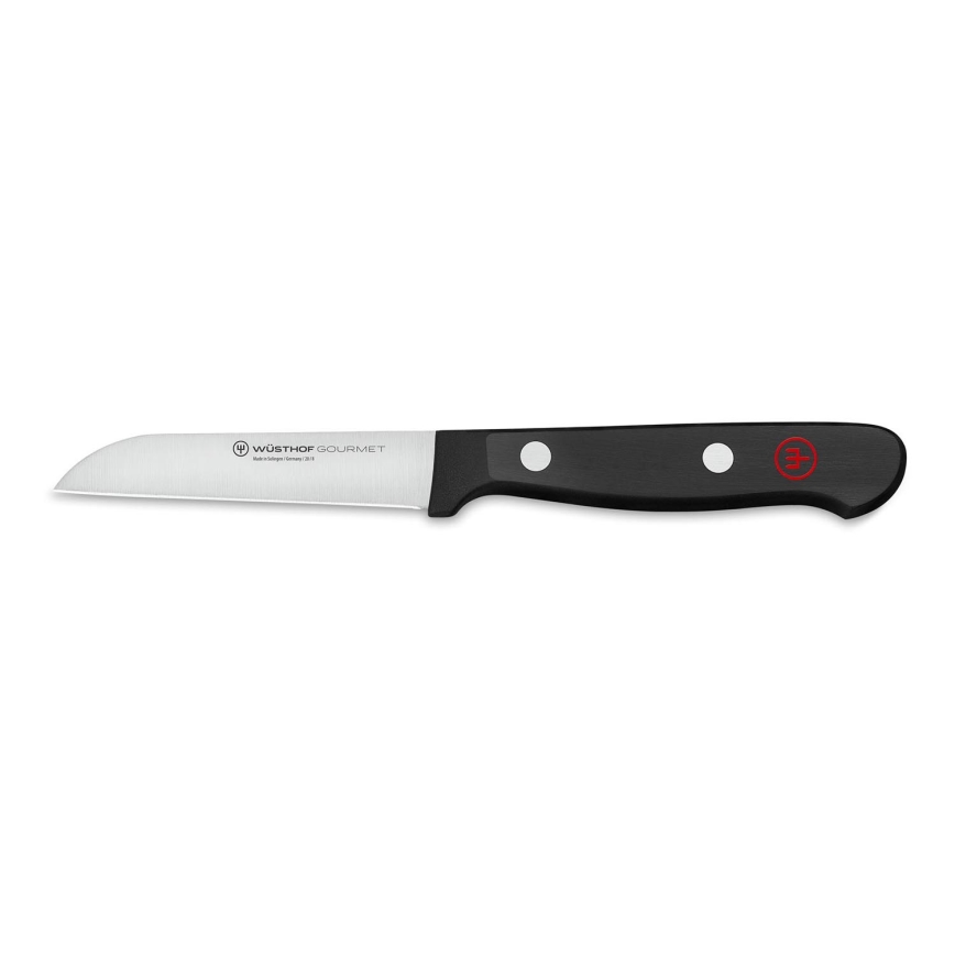 Wüsthof - Faca de cozinha para legumes GOURMET 8 cm preto