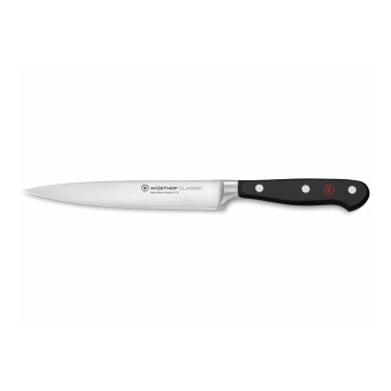 Wüsthof - Faca de cozinha para presunto CLASSIC 16 cm preto