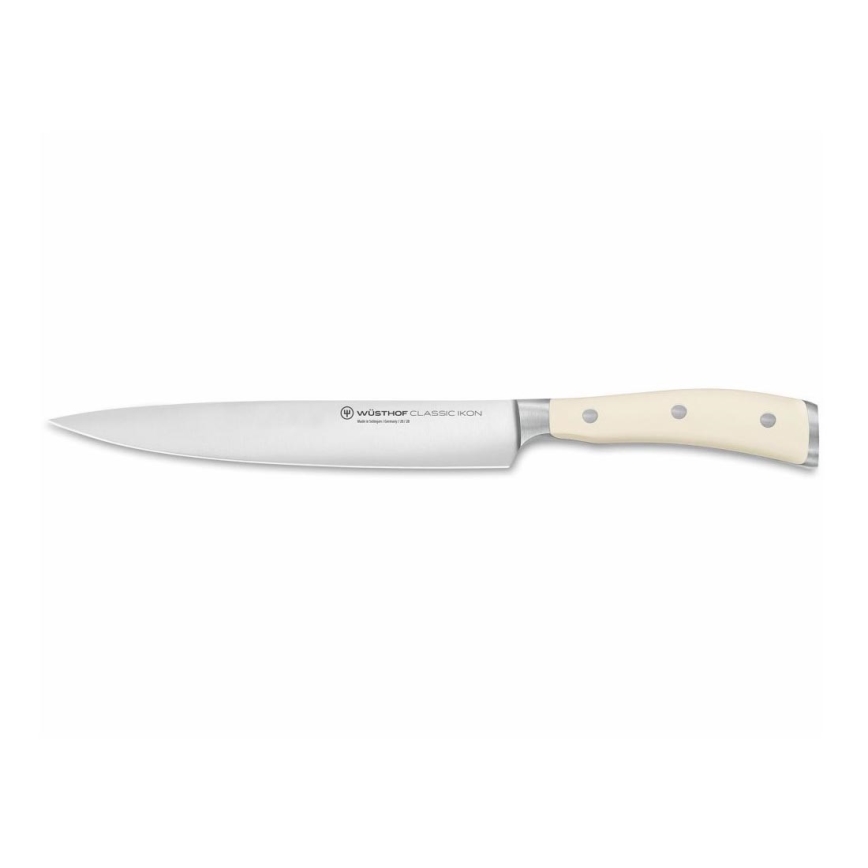 Wüsthof - Faca de cozinha para presunto CLASSIC IKON 20 cm creme