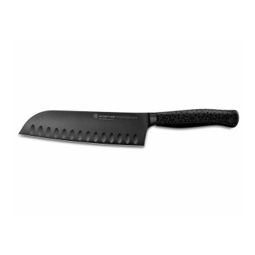 Wüsthof - Faca de cozinha santoku PERFORMER 17 cm preto