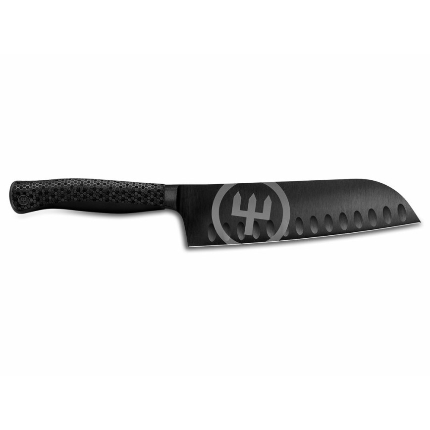 Wüsthof - Faca de cozinha santoku PERFORMER 17 cm preto