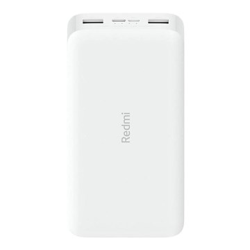 Xiaomi 20000 mAh Redmi 18W Power Bank de Carregamento Rápido Branca