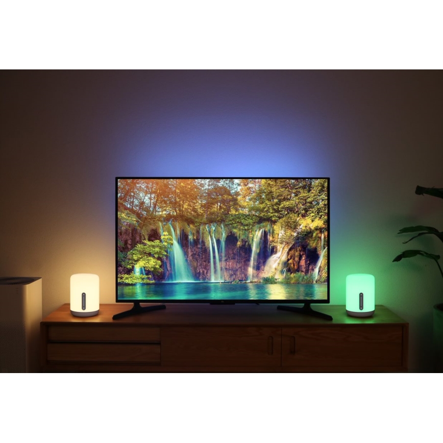 Xiaomi - Candeeiro de mesa LED RGB com regulação BEDSIDE LED/9W/12-230V Wi-Fi/Bluetooth