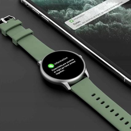 Xiaomi IMILAB Bluetooth Smart Watch KW66 IP68 verde
