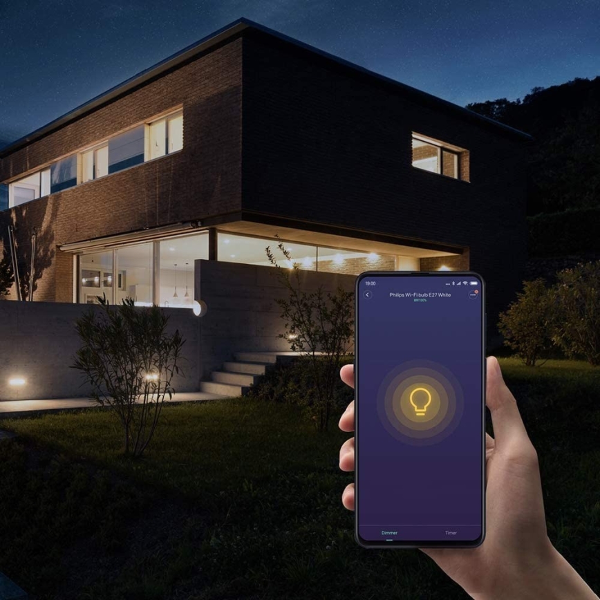 Xiaomi – Lâmpada LED com regulação Philips E27/9W/230V 2700K Wi-Fi