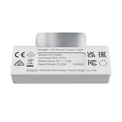 Yeelight - CONJUNTO 4x LED Iluminação em móveis com sensor LED/0,15W/5V 2700K