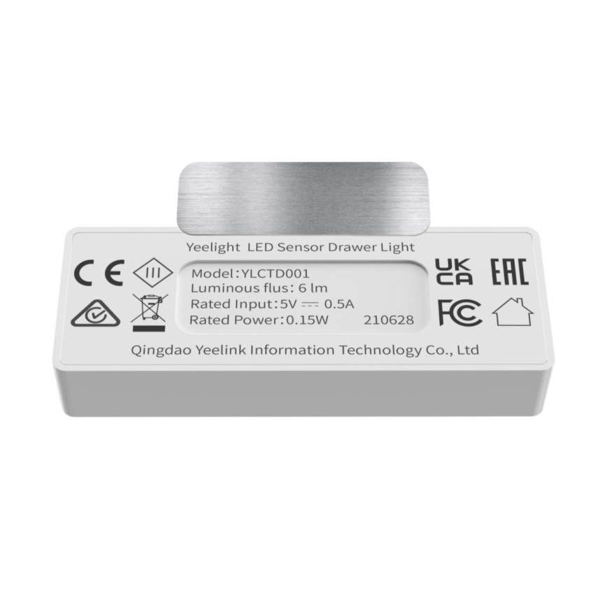 Yeelight - CONJUNTO 4x LED Iluminação em móveis com sensor LED/0,15W/5V 2700K