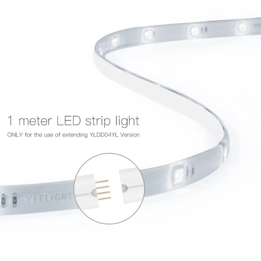 Yeelight - Extensão de tira LED RGB EXTENSION LED/2,1W/24V Wi-Fi 1 m