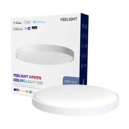 Yeelight - Iluminação de teto LED RGB com regulação ARWEN 550S LED/50W/230V CRI 90 + CR