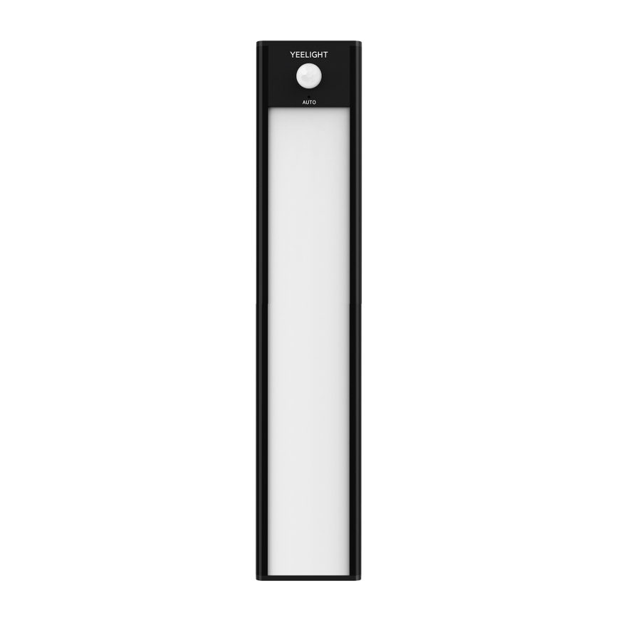 Yeelight - LED Iluminação para mobília recarregável com regulação com sensor LED/1,8W/1100 mAh 4000K 20 cm preto