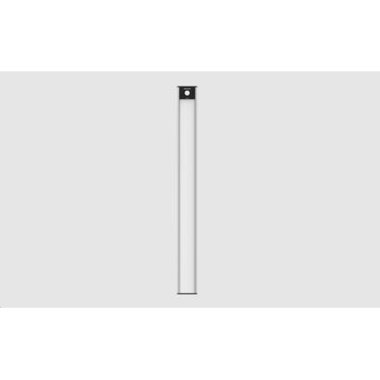 Yeelight - LED Iluminação para mobília recarregável com regulação com sensor LED/2,3W/1500 mAh 2700K 40 cm prateado