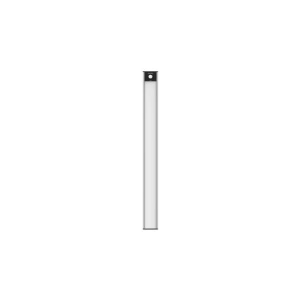 Yeelight - LED Iluminação para mobília recarregável com regulação com sensor LED/2,3W/1500 mAh 4000K 40 cm prateado
