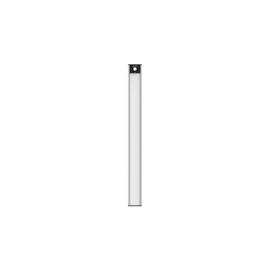 Yeelight - LED Iluminação para mobília recarregável com regulação com sensor LED/2,3W/1500 mAh 4000K 40 cm prateado