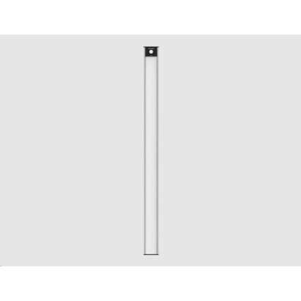 Yeelight - LED Iluminação para mobília recarregável com regulação com sensor LED/2,4W/2200 mAh 2700K 60 cm prateado