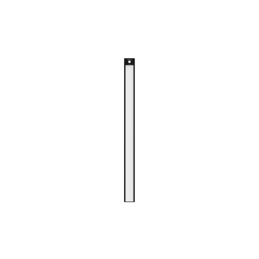 Yeelight - LED Iluminação para mobília recarregável com regulação com sensor LED/2,4W/2200 mAh 4000K 60 cm preto