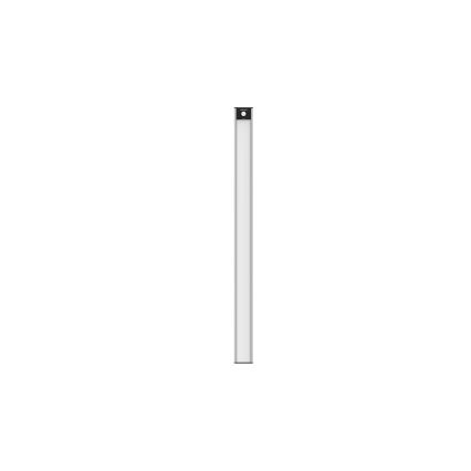 Yeelight - LED Iluminação para mobília recarregável com regulação com sensor LED/2,4W/2200 mAh 4000K 60 cm prateado