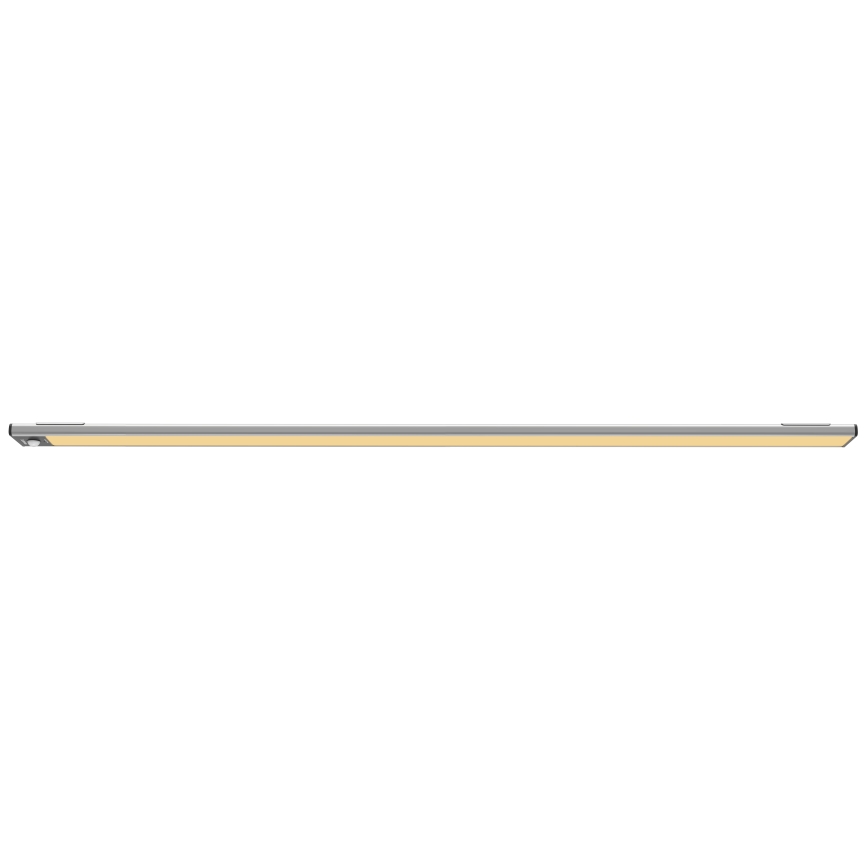 Yeelight - LED Iluminação para mobília recarregável com regulação com sensor LED/2,4W/2200 mAh 4000K 60 cm prateado
