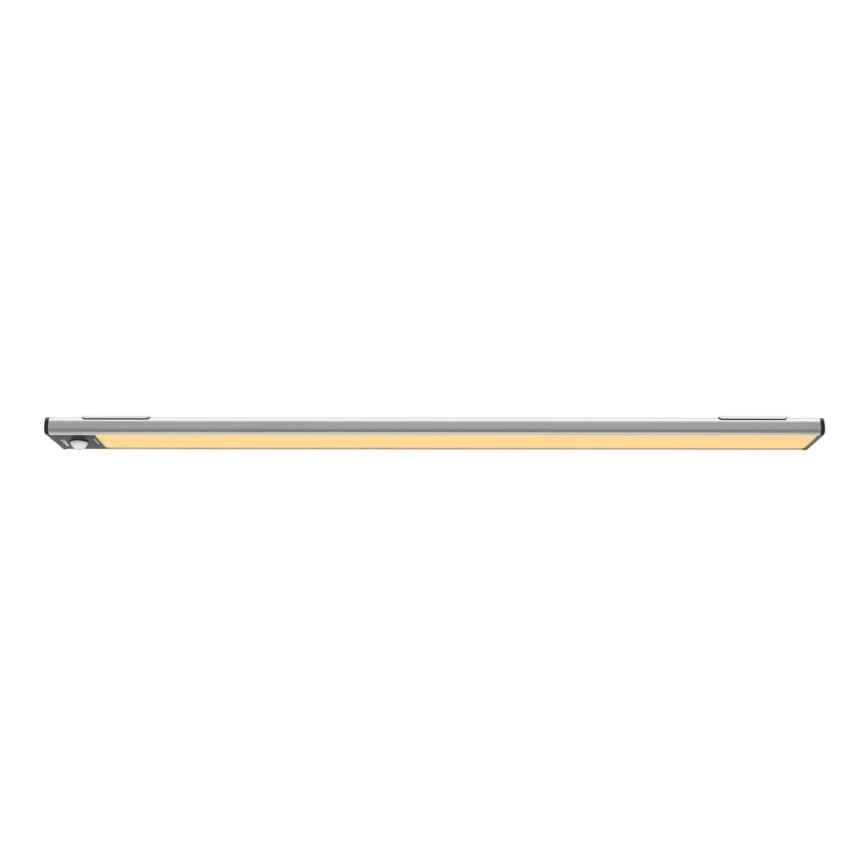Yeelight - LED Iluminação para mobília recarregável com regulação com sensor LED/2,3W/1500 mAh 2700K 40 cm prateado