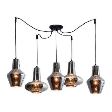 Zambelis 17150 - Candeeiro suspenso 5xE27/40W/230V aranha