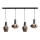 Zambelis 17151 - Candelabro suspenso 4xE27/40W/230V