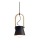 Zambelis 18192 - Candelabro suspenso 1xE27/40W/230V preto