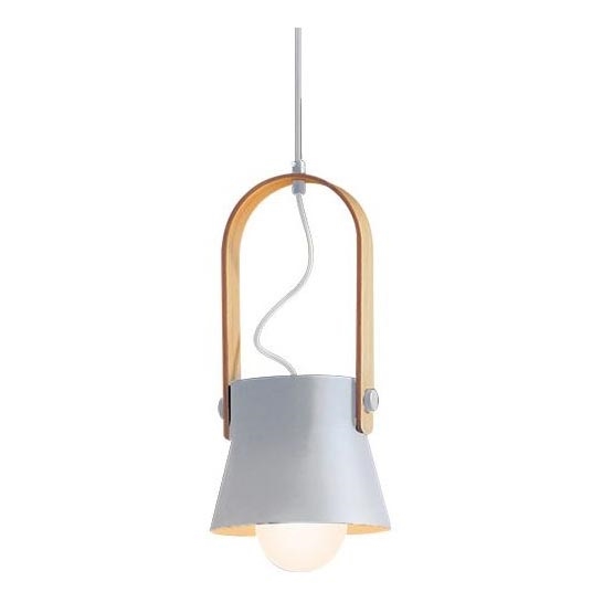 Zambelis 18193 - Candelabro suspenso 1xE27/40W/230V branco