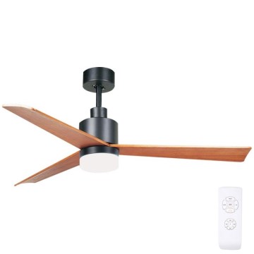 Zambelis 19135 - Ventoinha de teto LED LED/15W/230V 3000/4000/6000K + comando