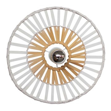 Zambelis 19251 - Iluminação de parede 1xE27/40W/230V bambu/bege