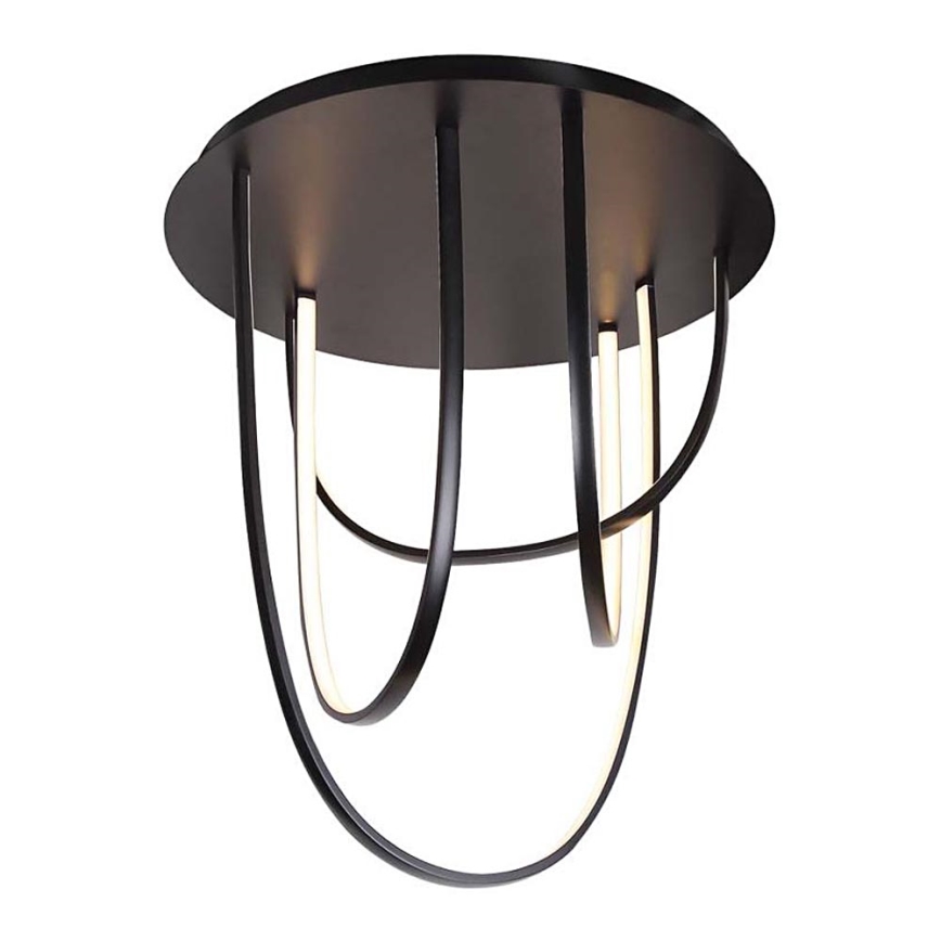 Zambelis 1951 - Candelabro integrado LED com regulação LED/80W/230V preto